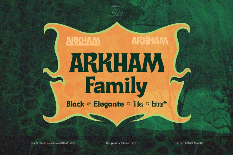 arkham-display-family-extras