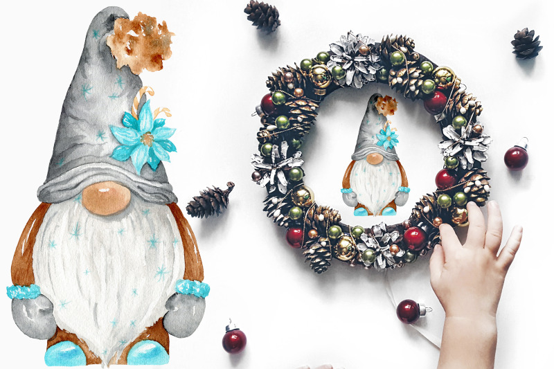 watercolor-winter-gnome-clipart-gnomes-family-sublimation