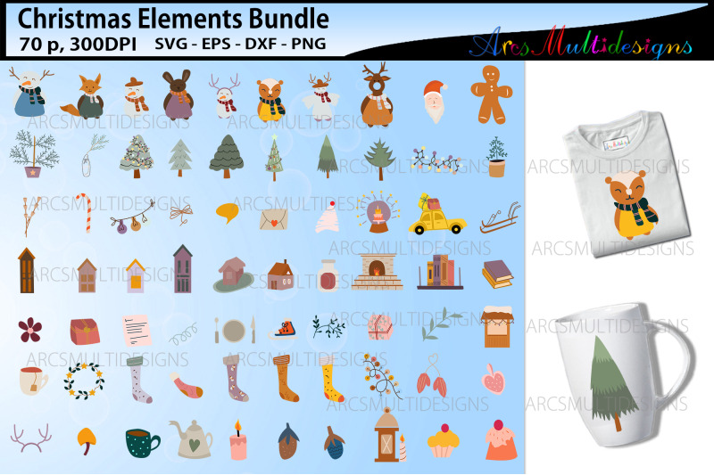 christmas-elements-bundle