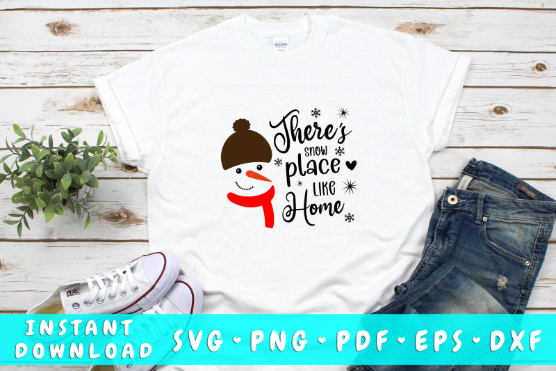 there-039-s-snow-place-like-home-svg