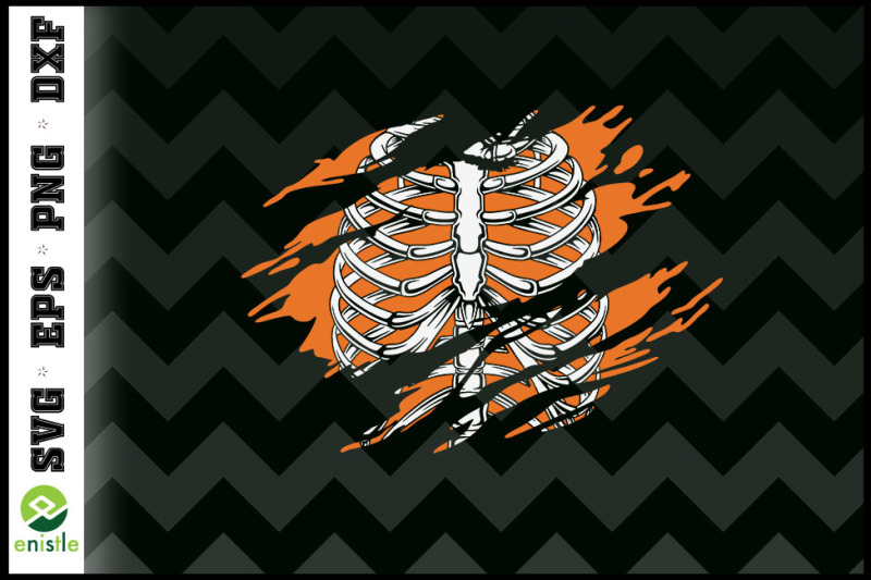 skeleton-rib-torn-halloween-costume