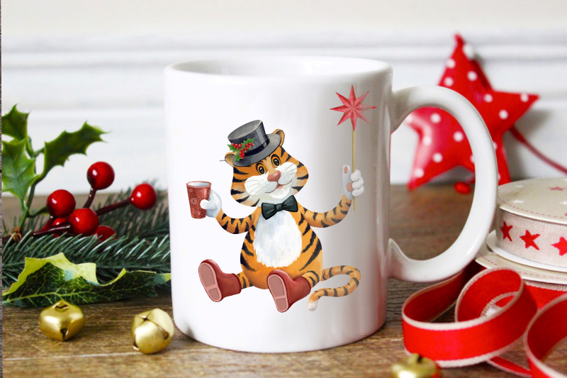cute-tiger-watercolor-new-year-funny-tigers-tiger-sublimation-png