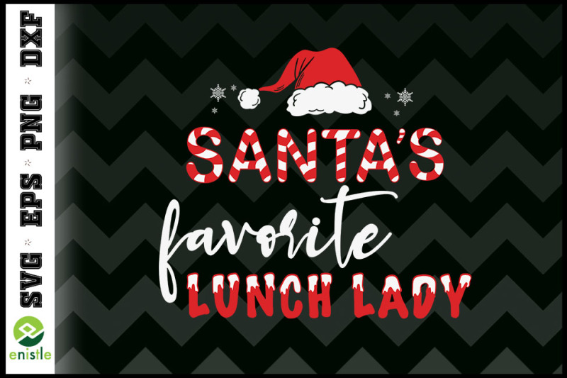 santa-039-s-favotite-lunch-lady-christmas