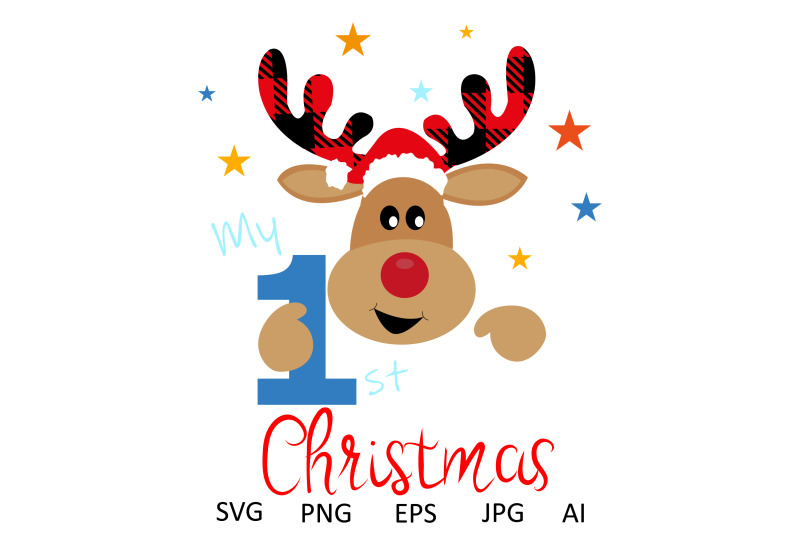 my-first-christmas-1st-christmas-reindeer