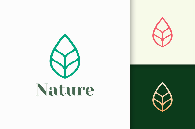 leaf-or-plant-logo-in-simple-represent-beauty-and-health