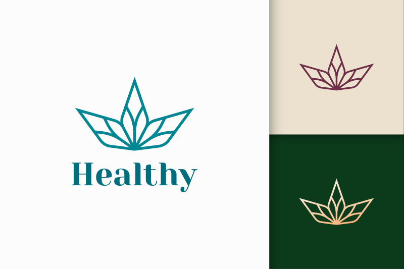 beauty-or-health-logo-in-flower-for-vitamin-or-serum-product