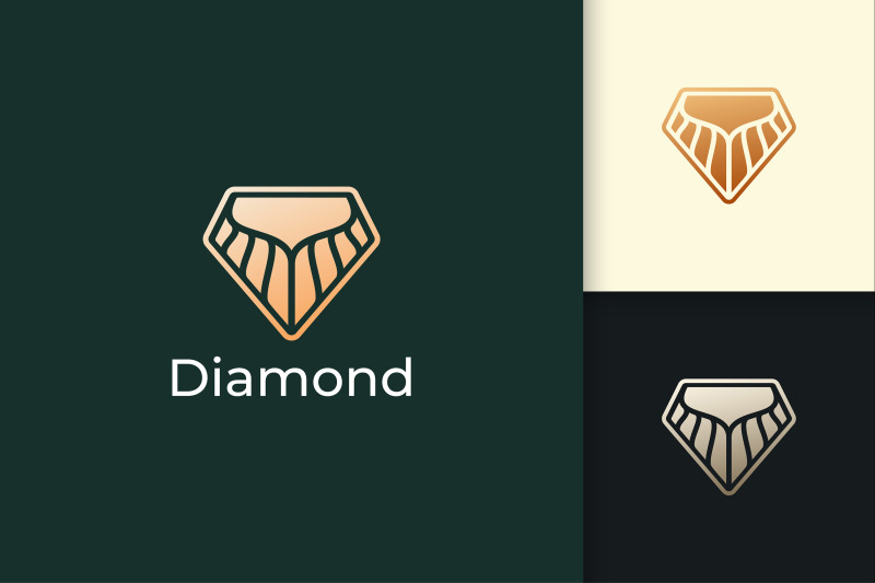 diamond-or-gem-logo-in-luxury-and-classy