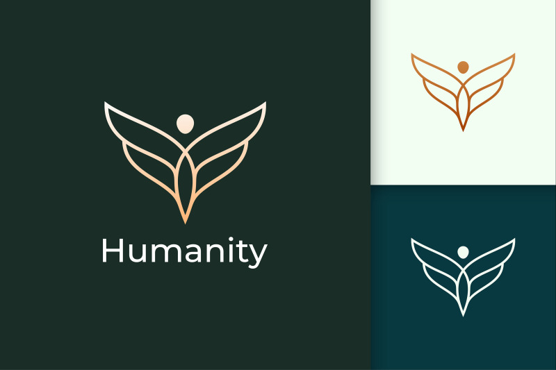 freedom-logo-in-human-and-wing-represent-humanity-or-peace