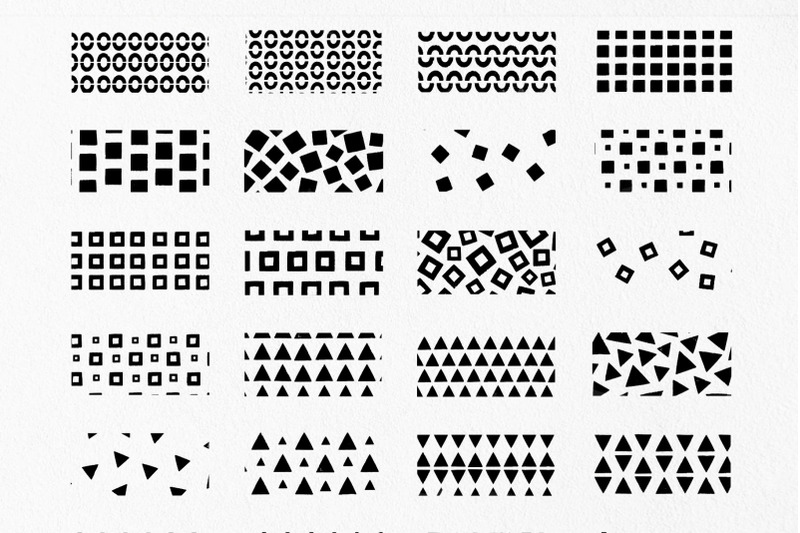 geometric-procreate-pattern-brushes