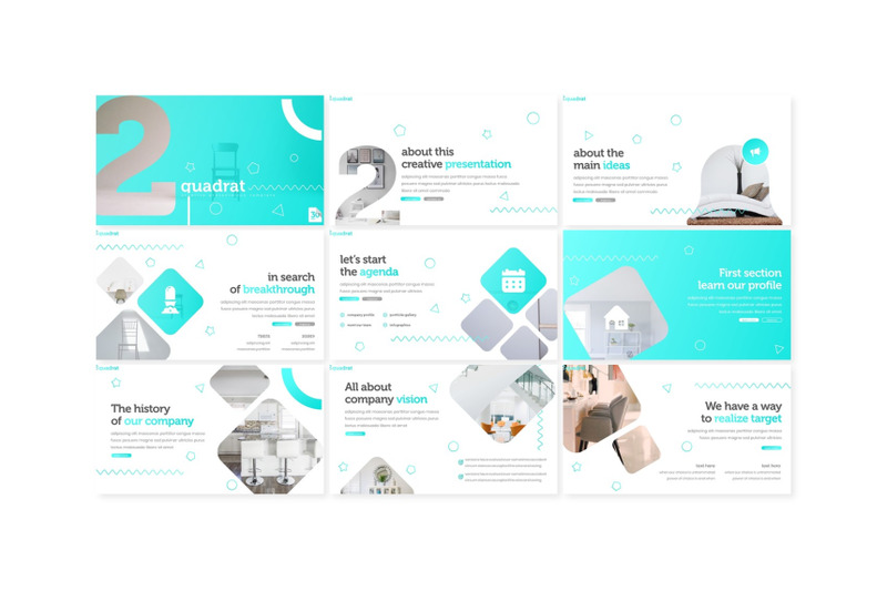 quadrat-keynote-template