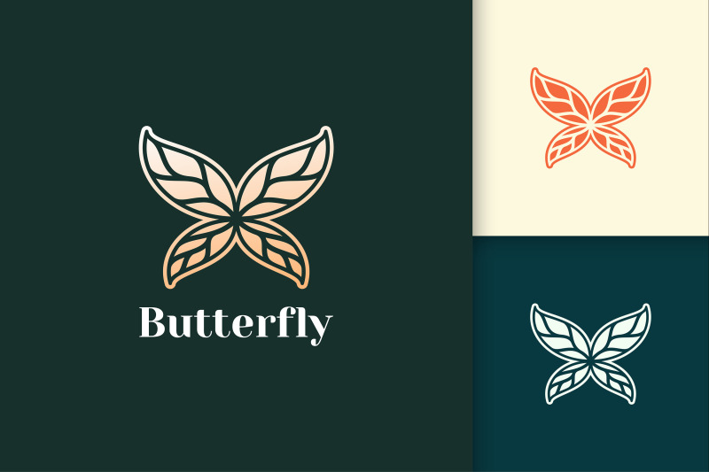 luxury-and-abstract-butterfly-with-gold-leaf-wing