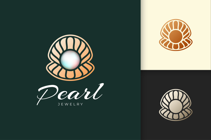 luxury-shell-or-clam-logo-with-pearl-gem-for-beauty-brand