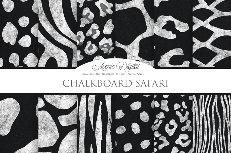 chalkboard-animal-prints