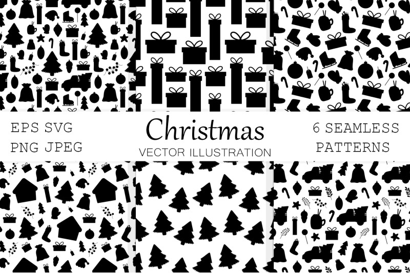 christmas-pattern-christmas-silhouettes-christmas-svg