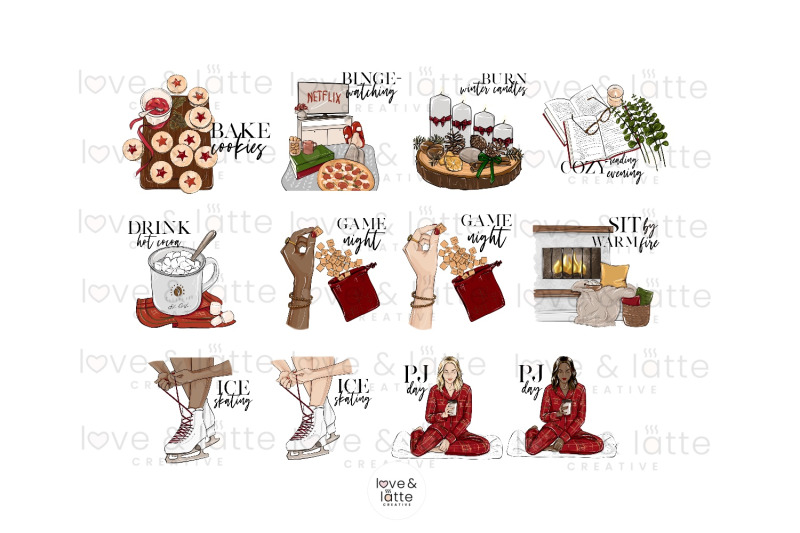 winter-printable-stickers-winter-clipart-planner-stickers