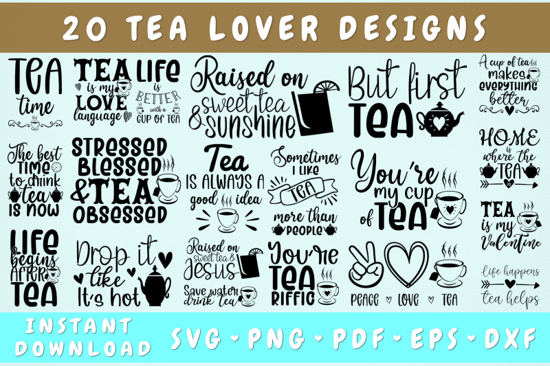 tea-quote-svg-bundle-20-designs-tea-lover-svg-tea-sayings-svg