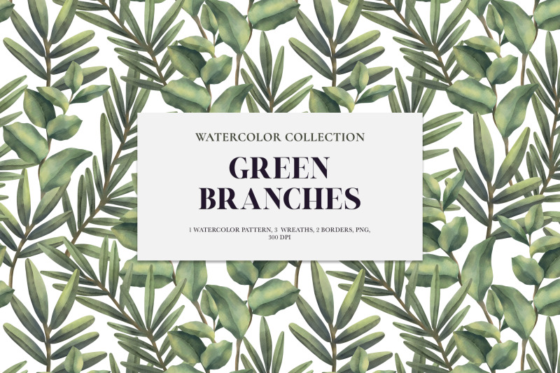 green-branch-watercolor-collection-pattern-wreaths-borders