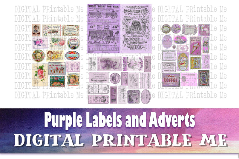 vintage-labels-and-advertisements-purple-rose-junk-journal-antique-a