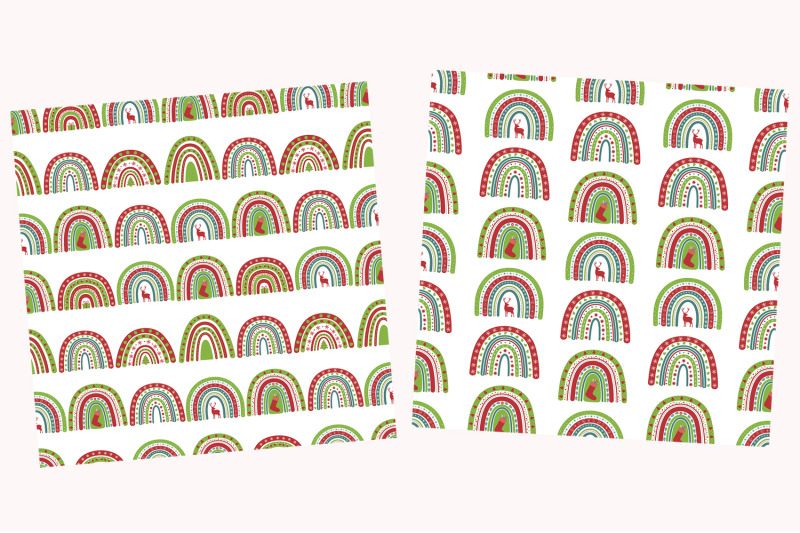 christmas-rainbow-pattern-rainbow-svg-rainbow-pattern