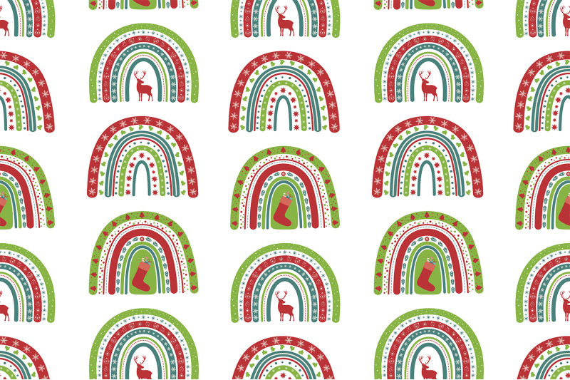 christmas-rainbow-pattern-rainbow-svg-rainbow-pattern