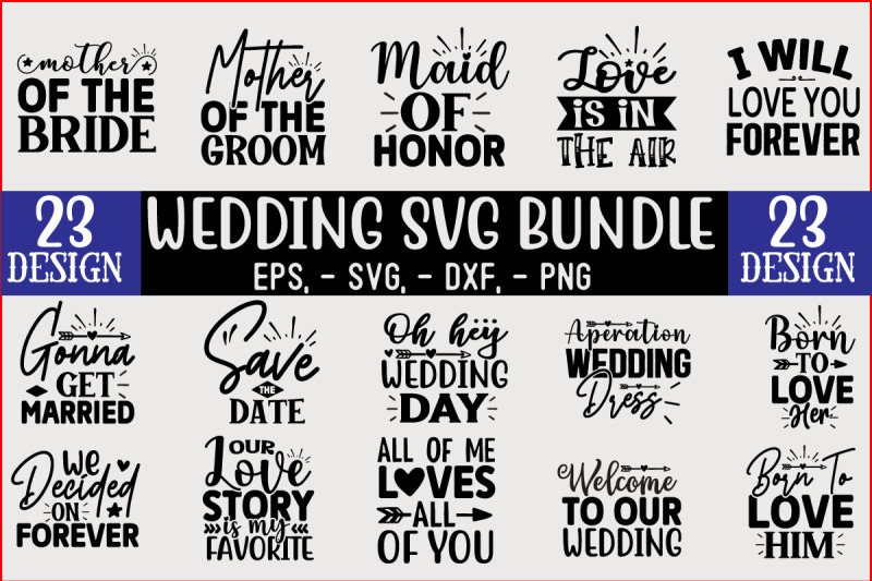 wedding-svg-t-shirt-design-bundle