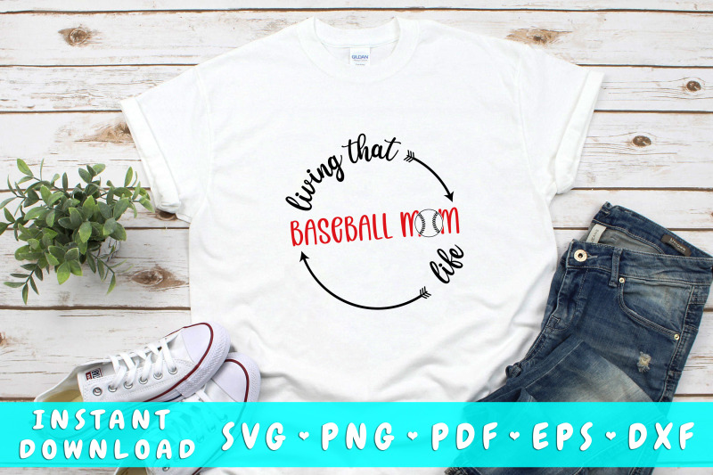 living-that-baseball-mom-life-svg