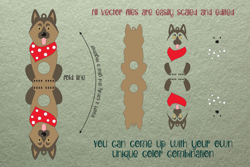 german-shepherd-christmas-ornament-candy-holder-template-svg