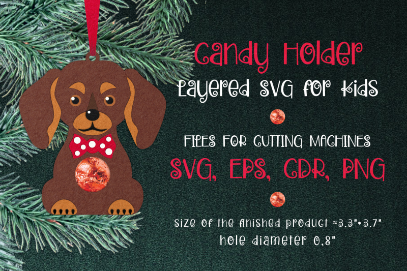 dachshund-christmas-ornament-candy-holder-template-svg