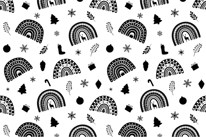 christmas-rainbow-pattern-rainbow-svg-rainbow-pattern