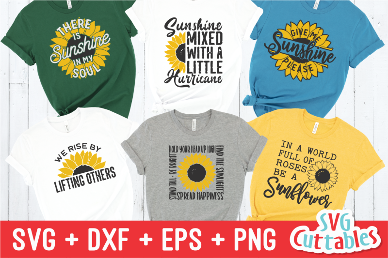 sunflower-svg-shirt-bundle