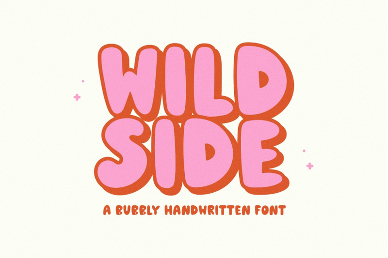 wildside-a-bubbly-handwritten-font