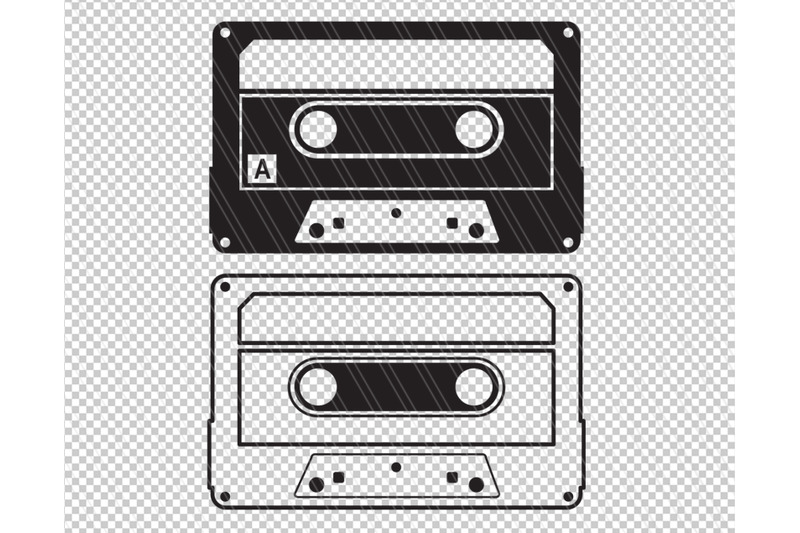cassette-tape-svg-cassette-vector-audio-cassette-svg