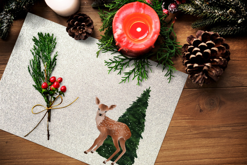 little-deer-christmas-clipart-patterns-floral-wreaths