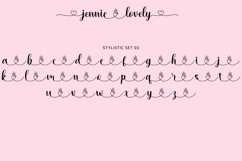jennie-lovely-script