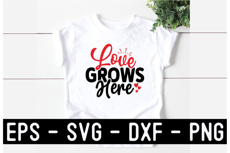 love-svg-t-shirt-design-template