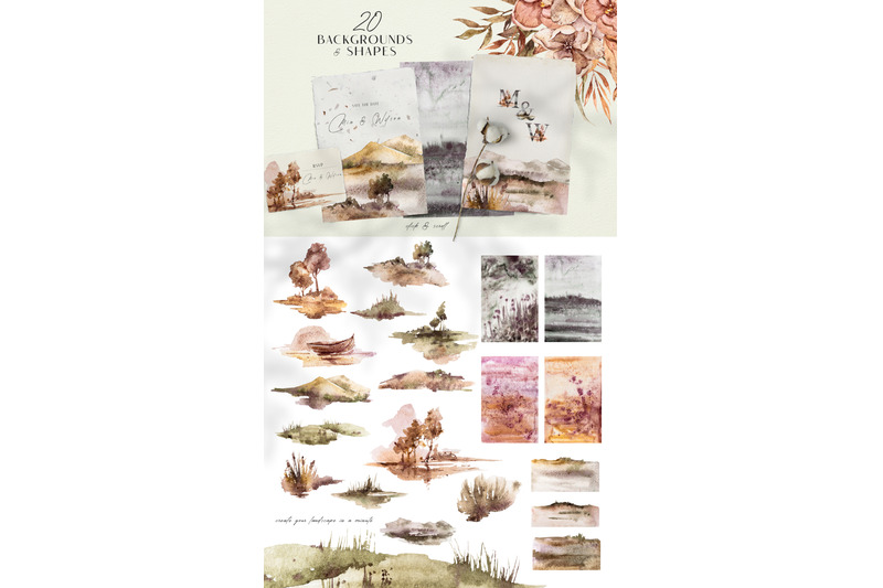 watercolor-landscape-creator-clipart-20-png-files