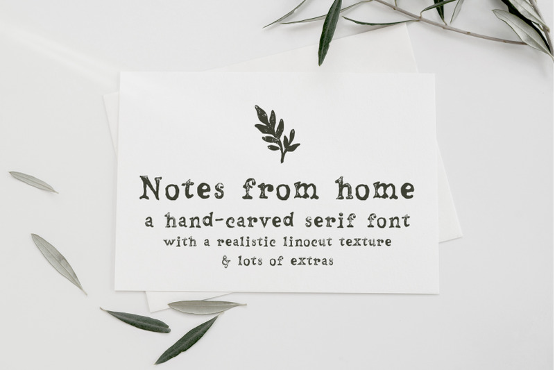 notes-from-home-serif-font