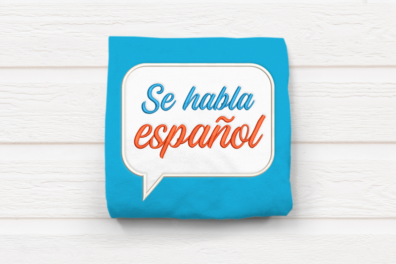 spanish-se-habla-espanol-applique-embroidery