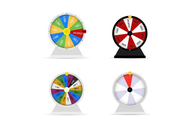 fortune-wheel-collection-luck-spin-and-roulette