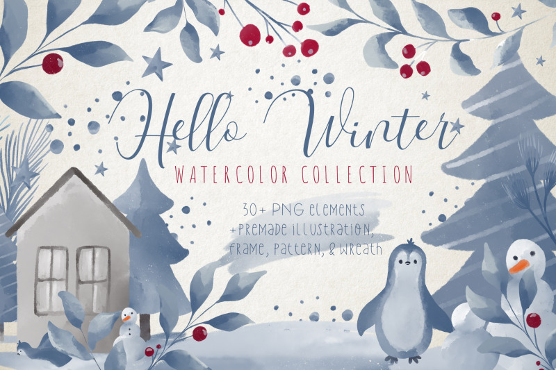 hello-winter-watercolor-collections-winter-clipart-bundle