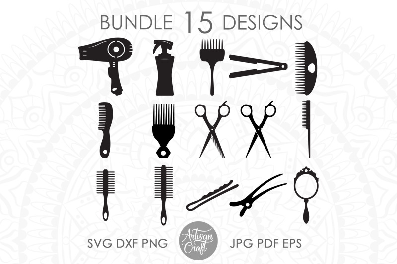 hair-dresser-svg-bundles