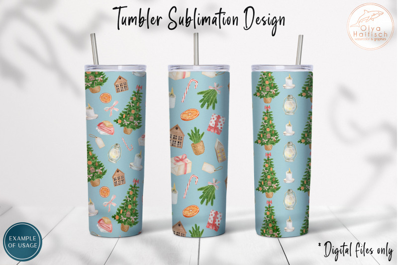 christmas-tumbler-sublimation-design-winter-tumbler-wraps-png