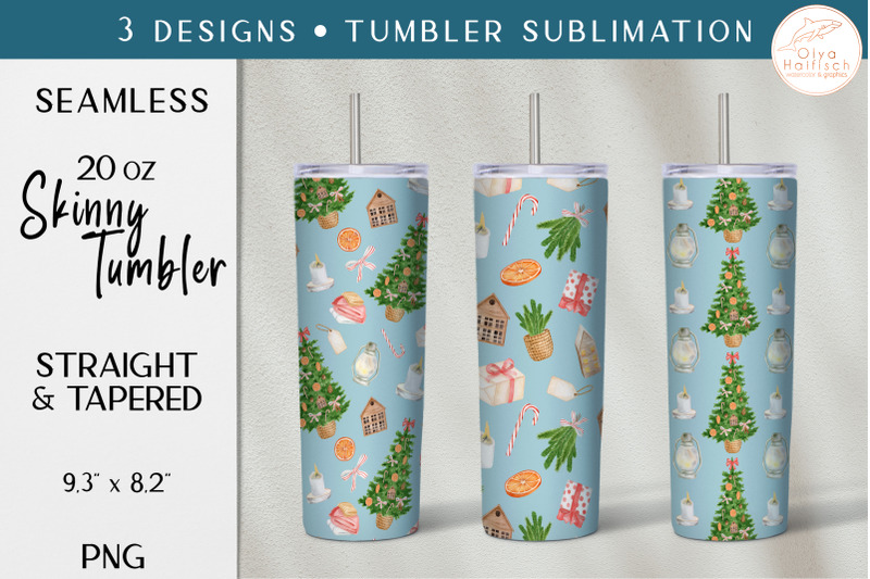 christmas-tumbler-sublimation-design-winter-tumbler-wraps-png