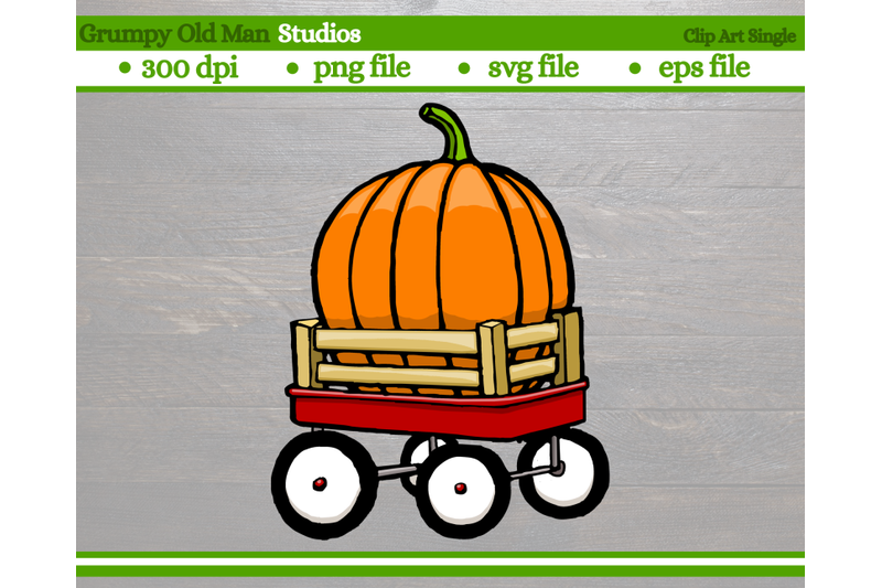 red-wagon-with-large-pumpkin-autumn-thanksgiving