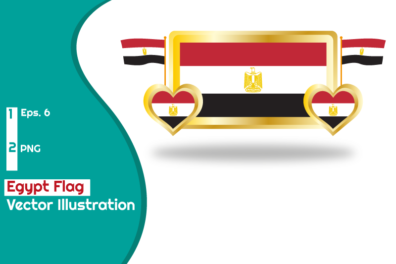 egypt-flag-vector-illustration