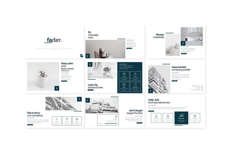 fader-keynote-template