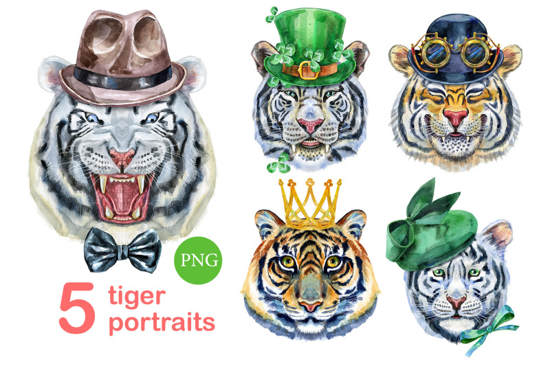 cute-watercolor-tigers-part-4