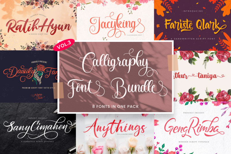 calligraphy-font-bundle-vol-3