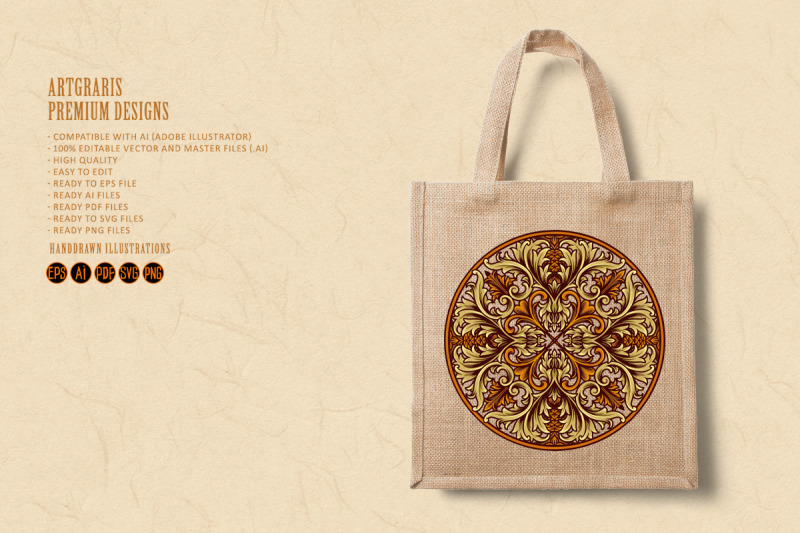 mandala-classic-seamless-ornaments