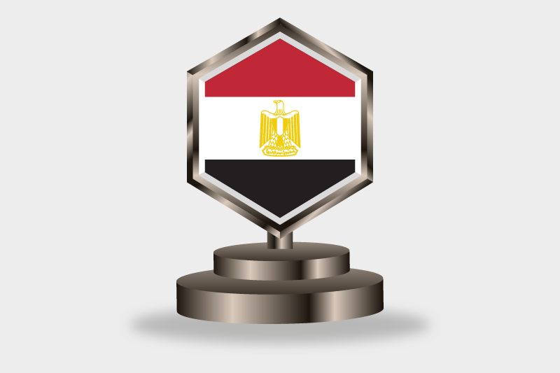 egypt-flag-modern-vector-illustration